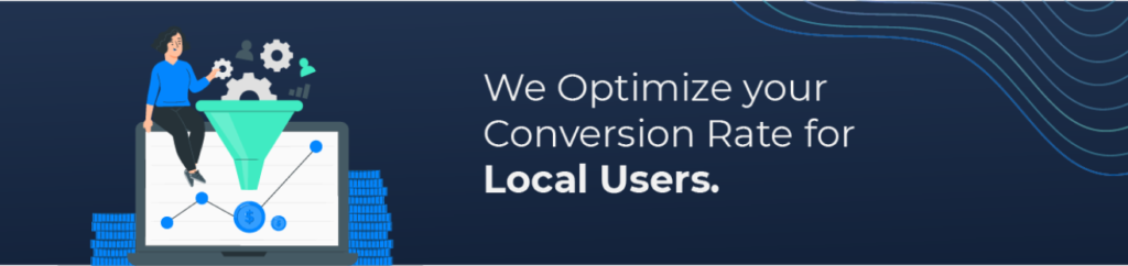We Optimize your Conversion Rate for Local Users at Draketech